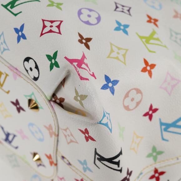 LOUIS VUITTON Monogram Multicolor Annie GM Tote Bag White M40303 - Picture 14 of 16